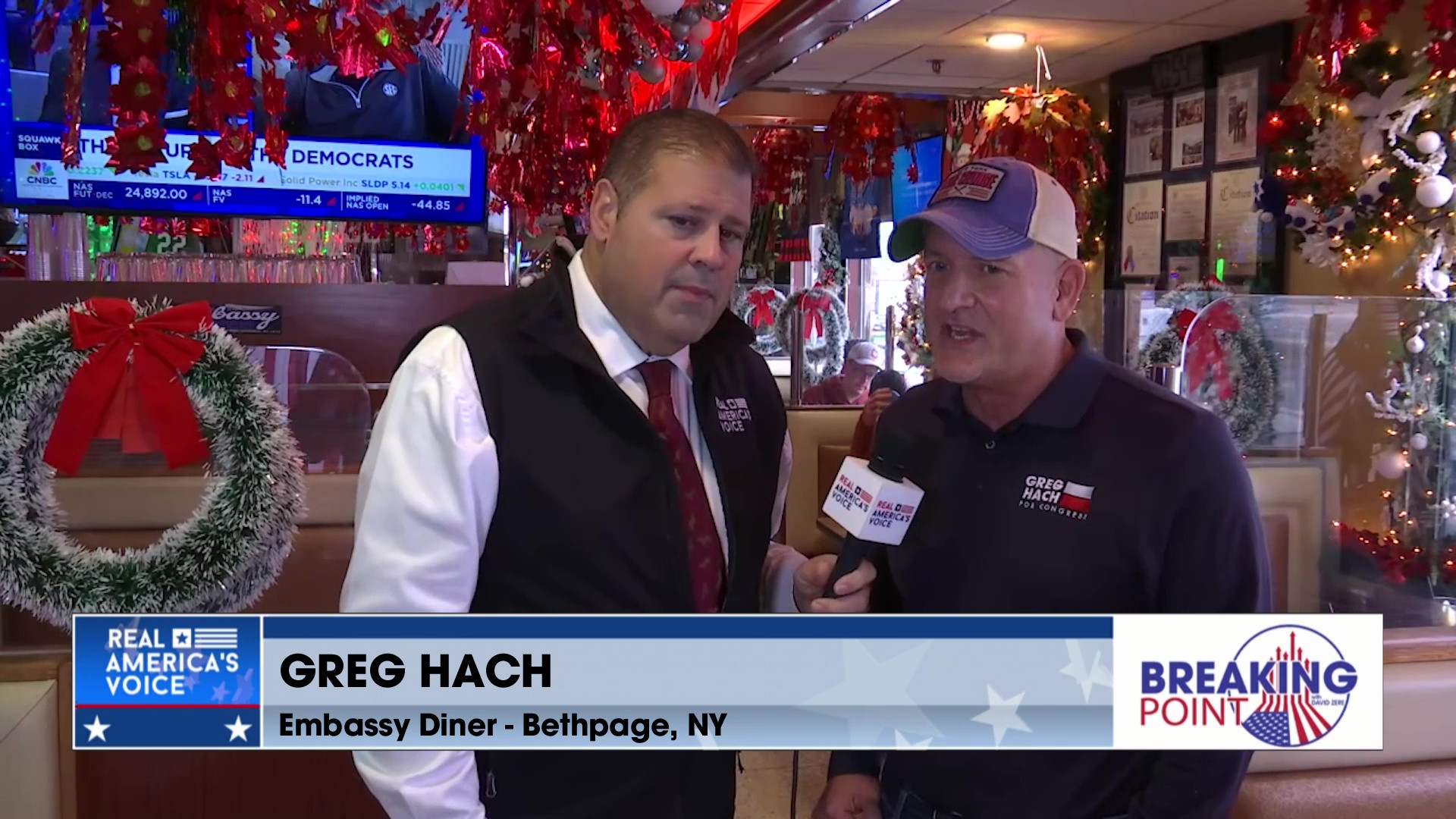 BP 11-29-25 B - David listens to more Real American Voices at the Embassy Diner in Bethpage, NY