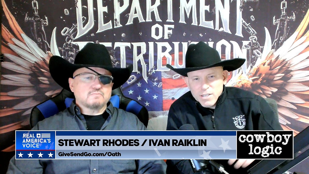 Cowboy Logic  |  Segment 8  |  Guests:  Stewart Rhodes (J6er) and Ivan Raiklin  |  Part 2