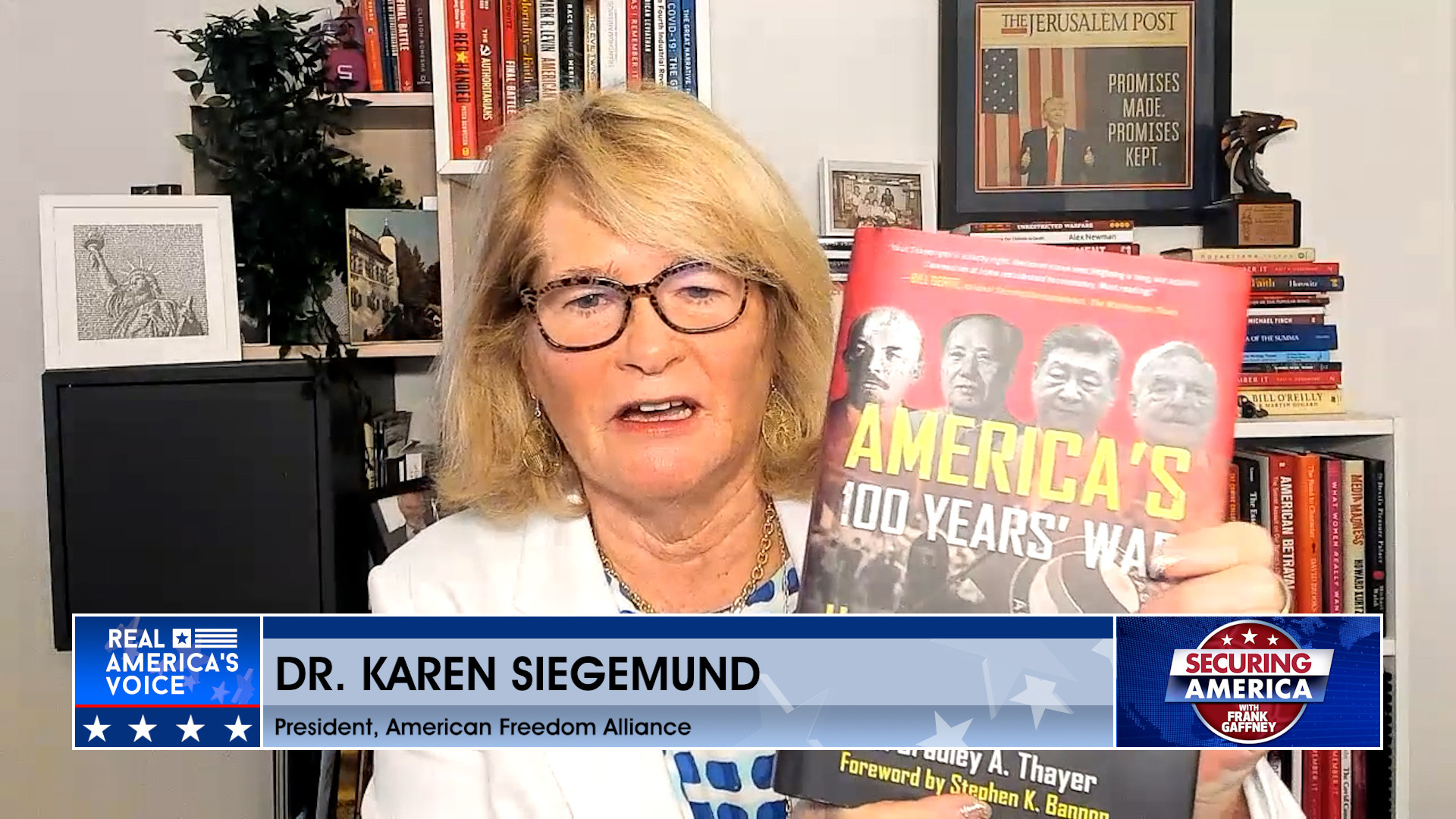 Frank Gaffney is joined by Dr. Karen Siegemund Pt. 2