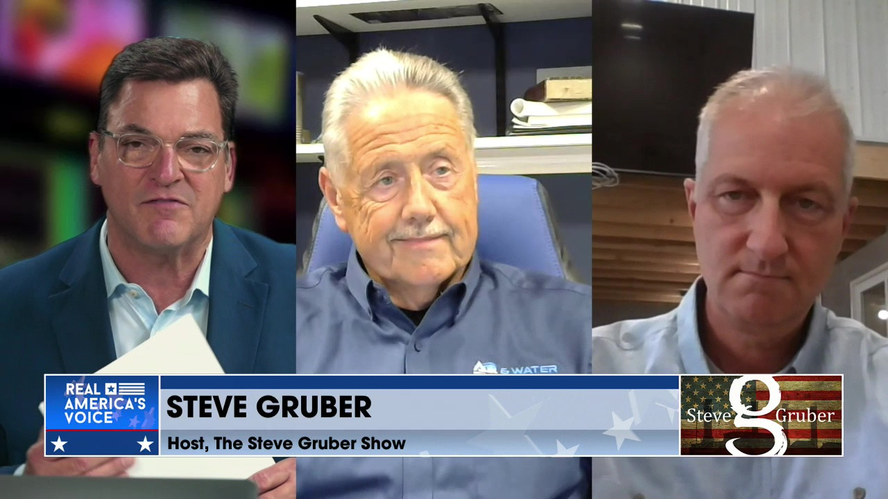 STEVE GRUBER IS JOINED BY Tom Martin and Tim Shultz Real America's