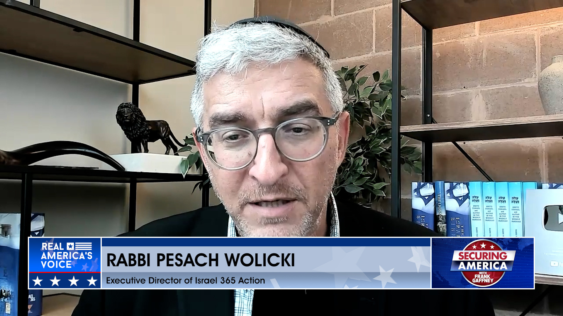Frank Gaffney is joined by Rabbi Pesach Wolicki Pt. 2