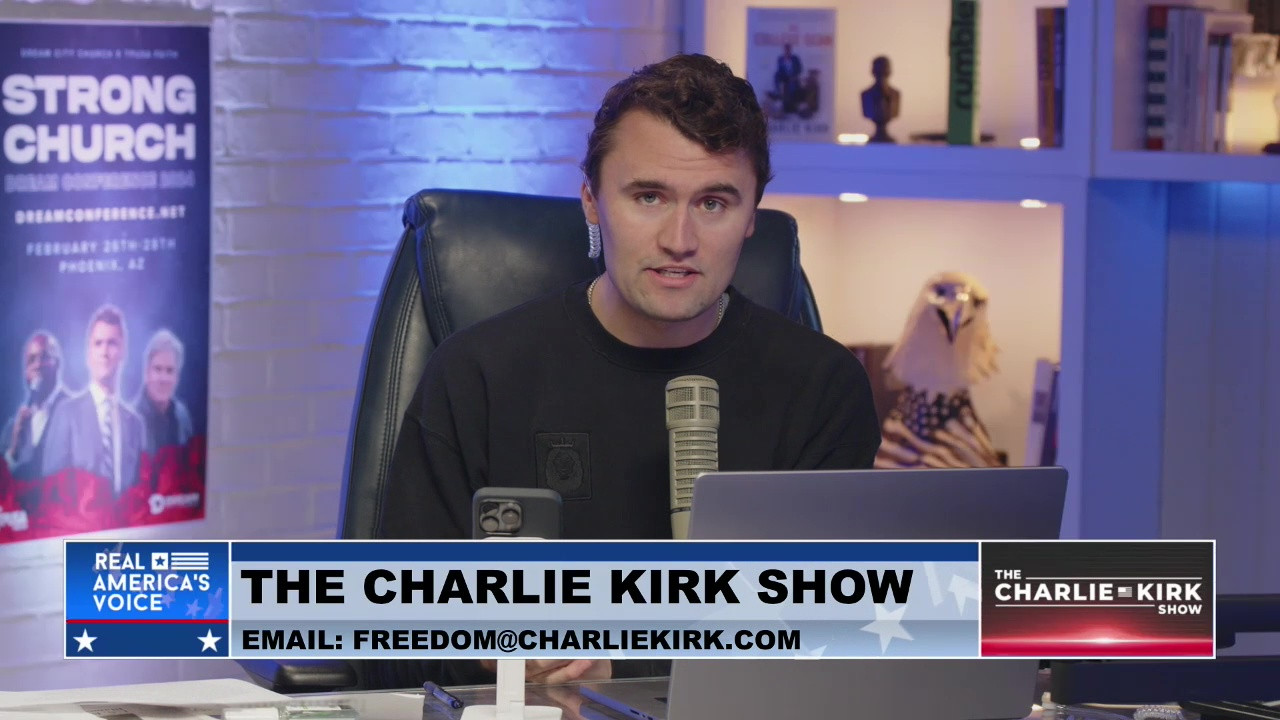 The Charlie Kirk Show - Real America's Voice News