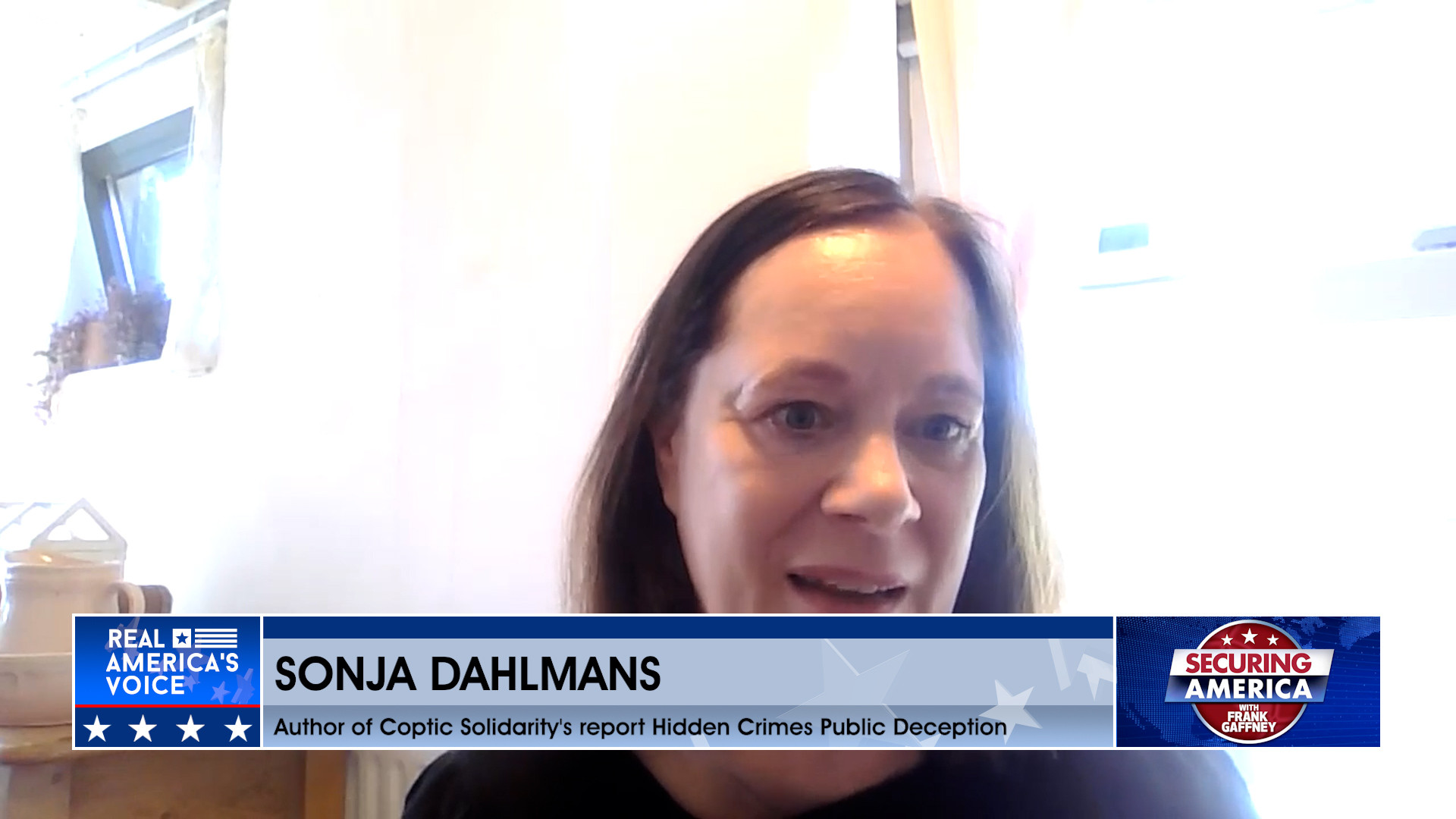 Frank Gaffney is joined by Sonja Dahlmans Pt. 2