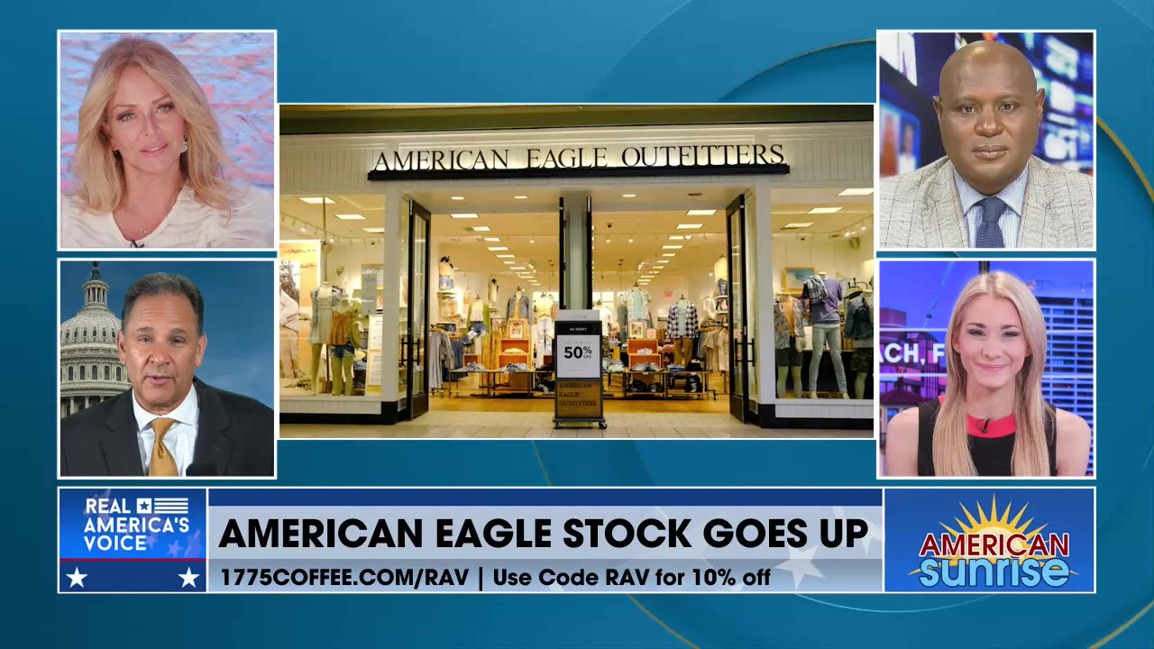 AMERICAN EAGLE STOCK RISES