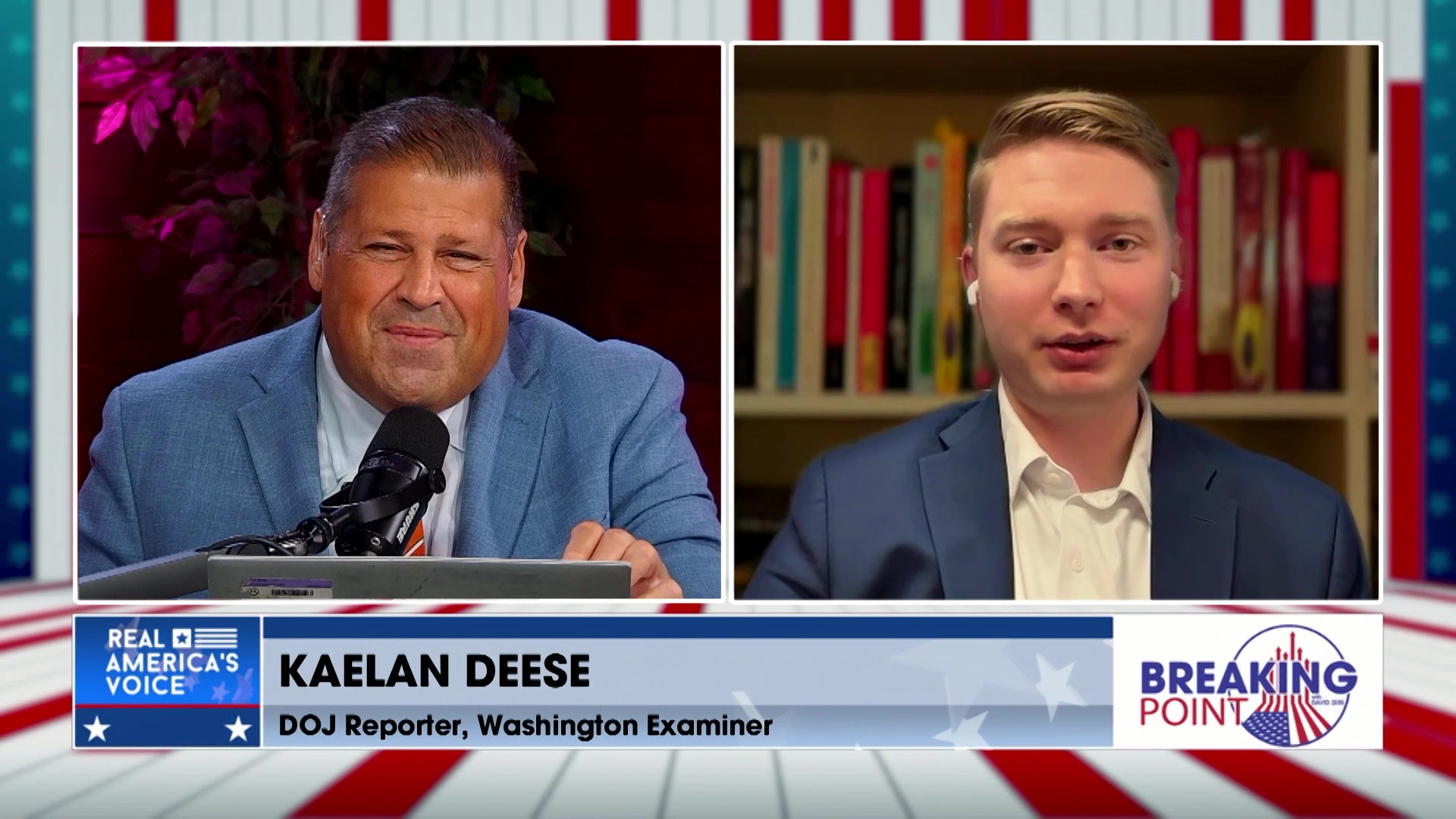 BP 7-11-26 C - David and  DOJ Reporter Kaelan Deese talk about Election integrity and more