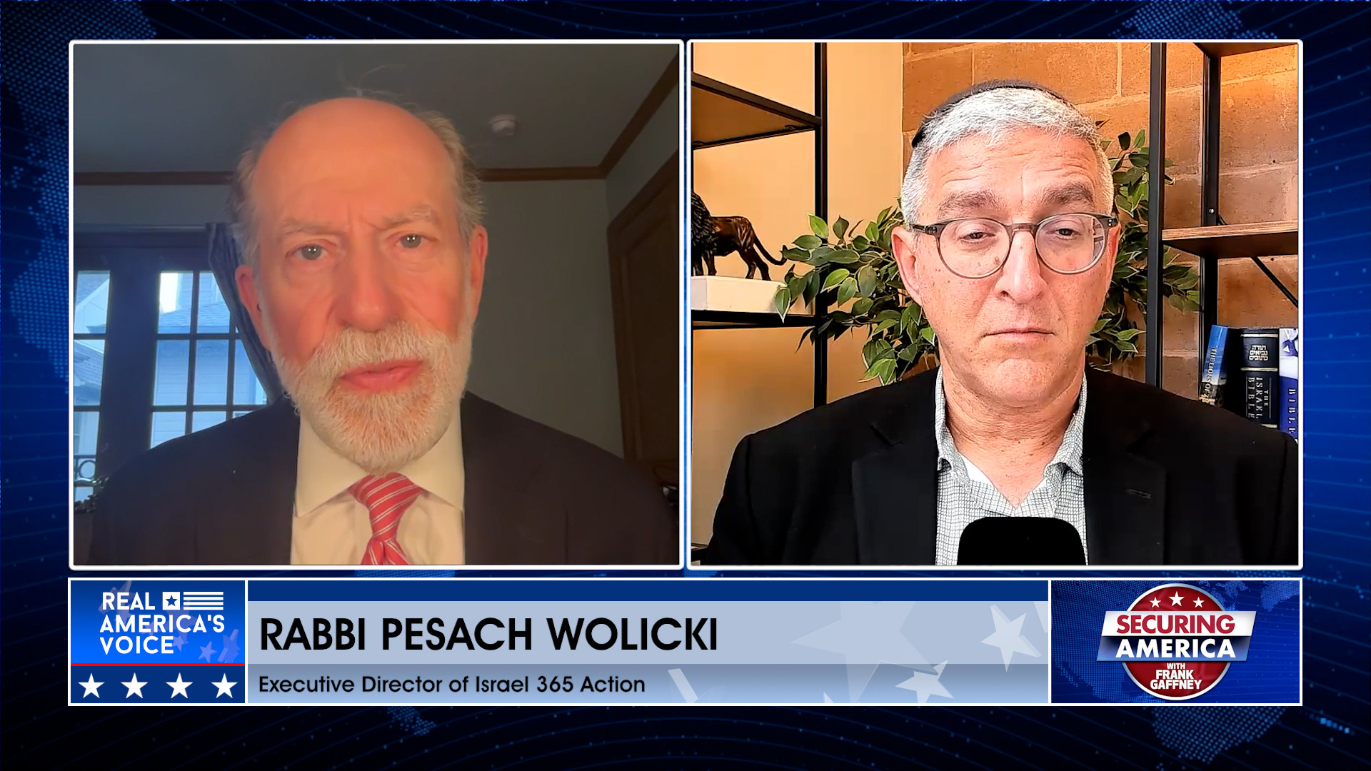 Frank Gaffney is joined by Rabbi Pesach Wolicki Pt. 3