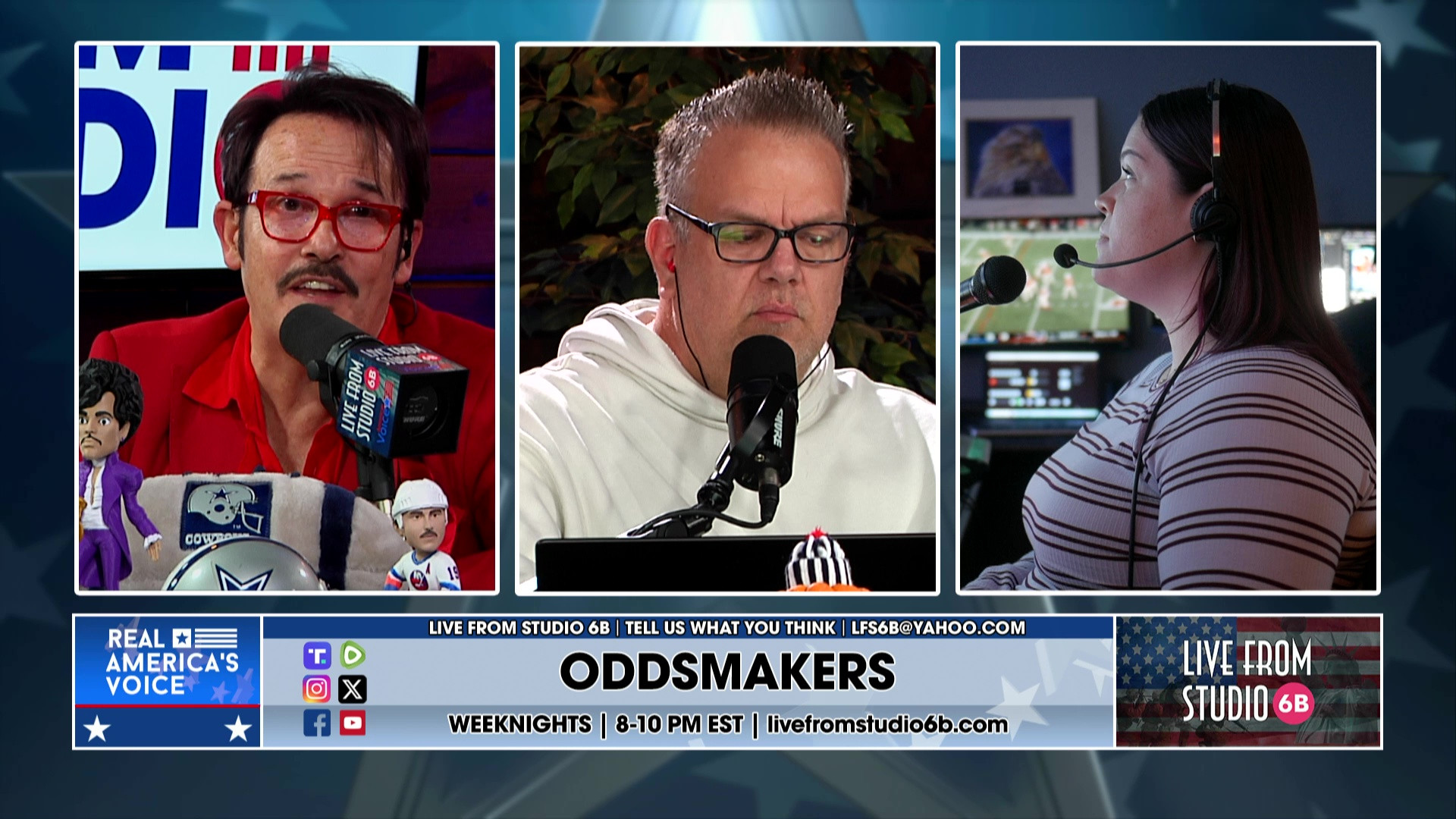 12-1-25 2 - MNF Oddsmakers, Slick has Sports