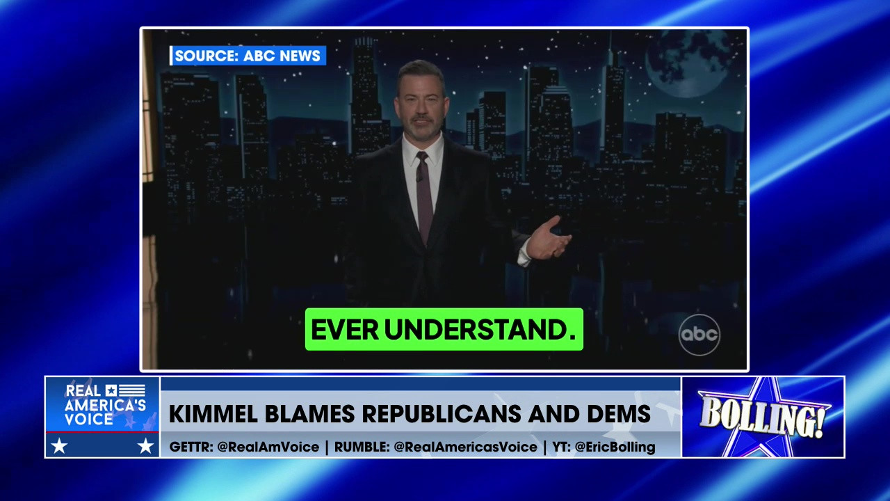 KIMMEL BLAMES REPUBLICANS AND DEMS