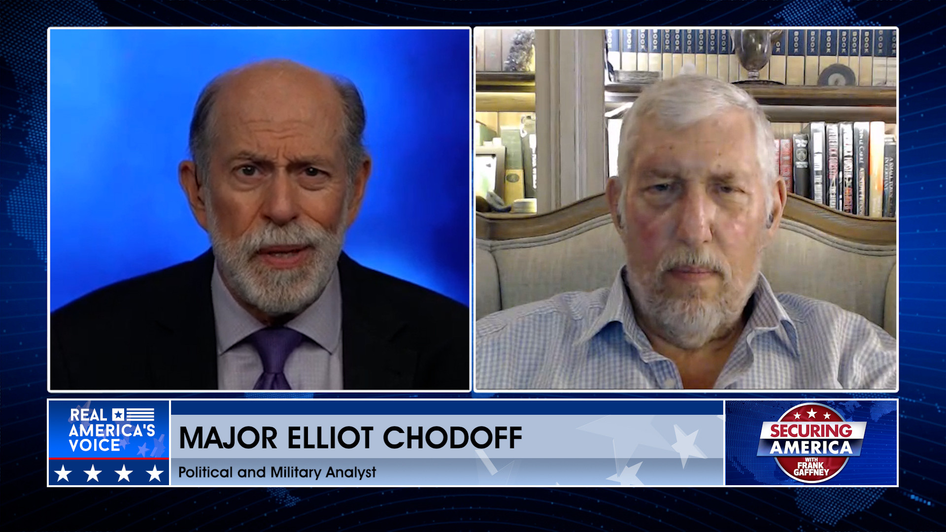 Frank Gaffney is joined by Major Elliot Chodoff Pt. 1