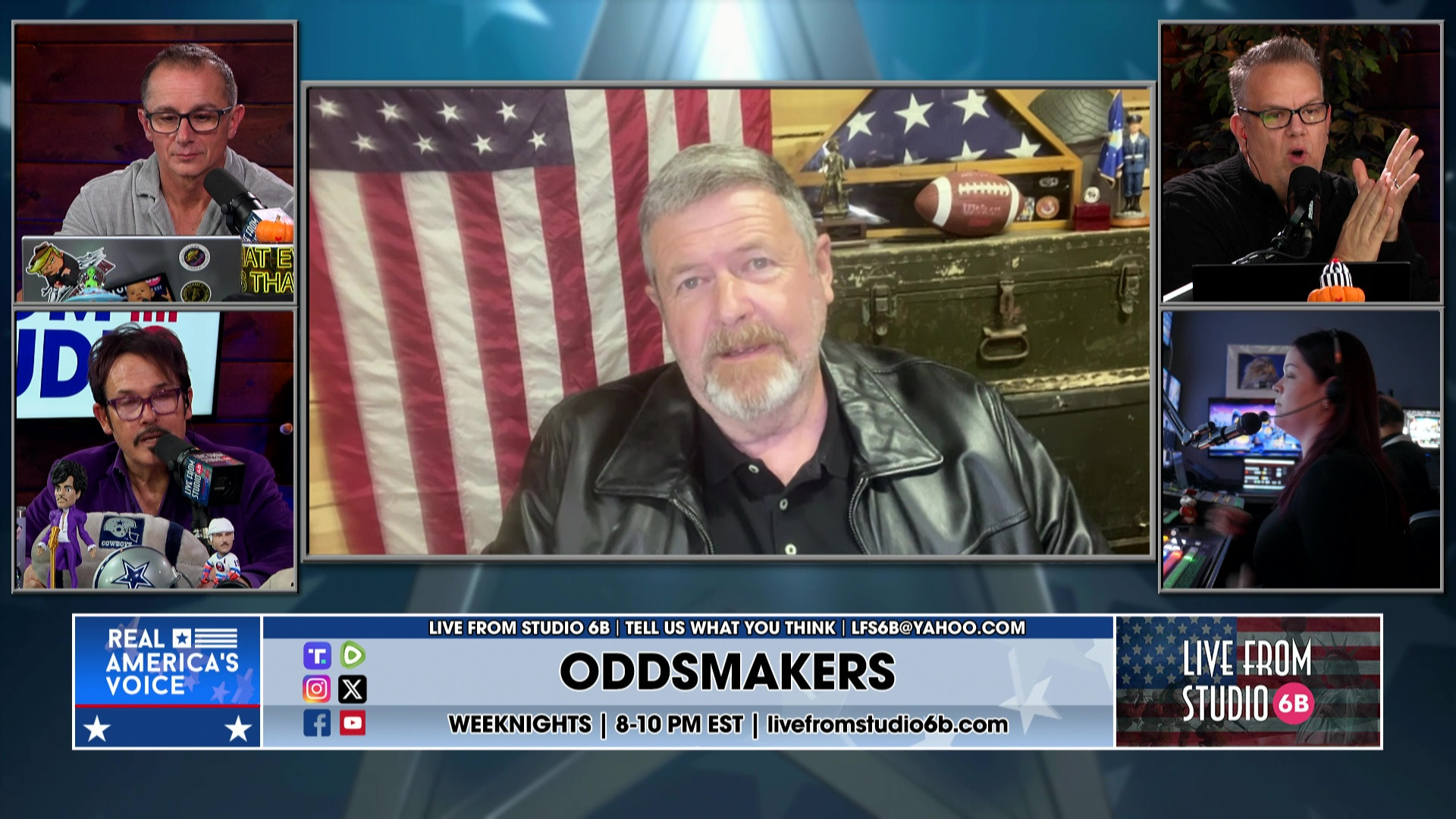 11-26-25 8 - ODDSMAKERS with Audience guest Henry, HAPPY THANKSGIVING