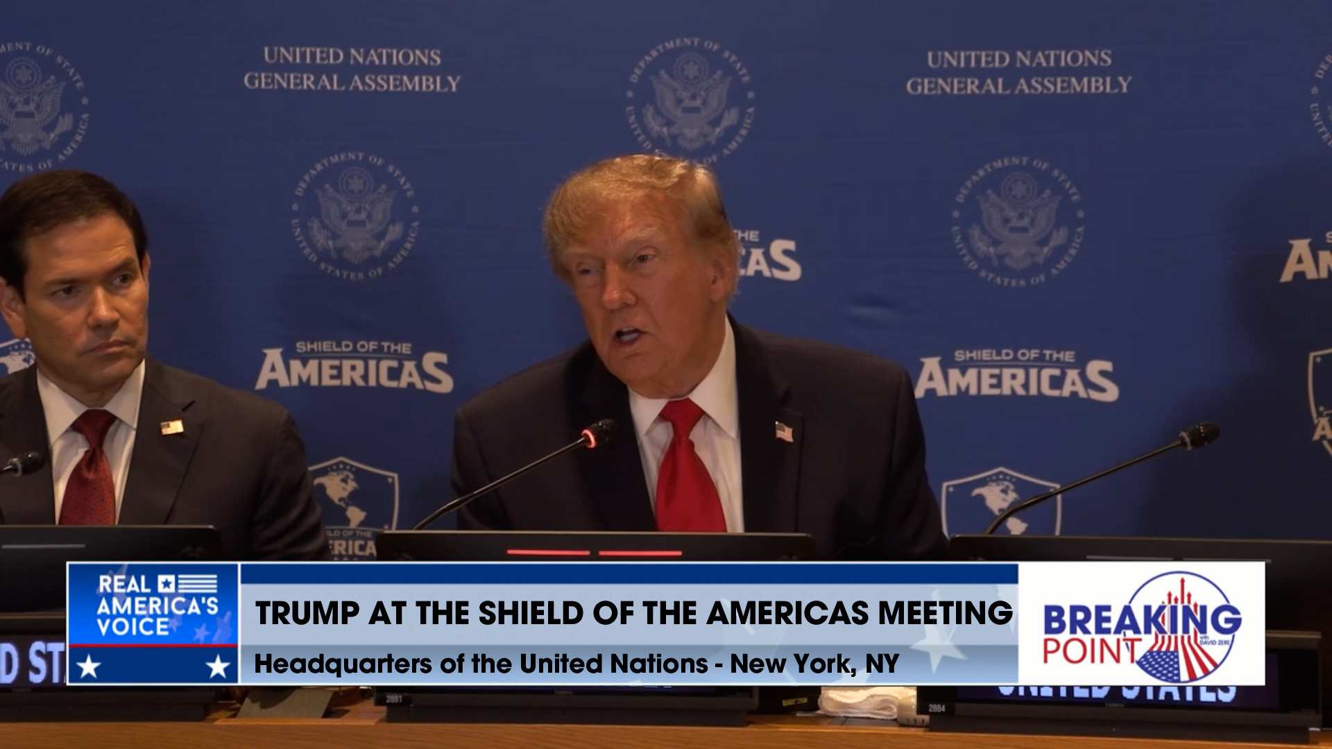 BP 9-26-26 D - David travels with President Trump to NYC and the UN for RAV