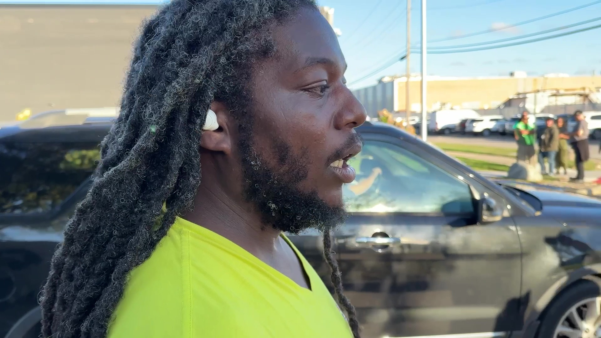 PROTESTERS VS. PATRIOTS